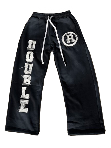 Black Double SweatPants