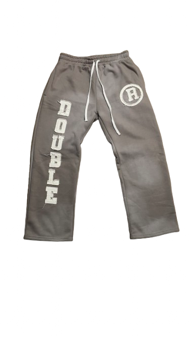 Grey Double SweatPants